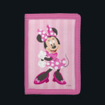 Minnie | No Stopping this Girl Trifold Wallet<br><div class="desc">Girls can do anything! This Minnie Helpers graphic features Minnie in this fun "No Stopping this Girl" design.</div>