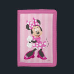 Minnie | No Stopping this Girl Trifold Wallet<br><div class="desc">Girls can do anything! This Minnie Helpers graphic features Minnie in this fun "No Stopping this Girl" design.</div>
