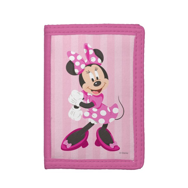 Minnie | No Stopping this Girl Trifold Wallet (Front Vertical)