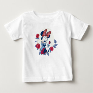 Minnie picks a rose baby T-Shirt