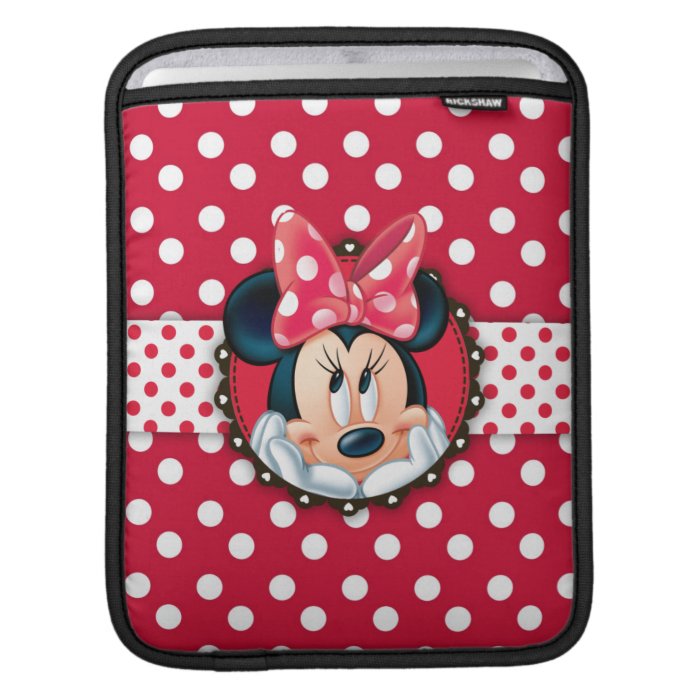 Minnie Polka Dot Frame iPad Sleeve