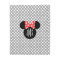 Minnie Polka Dot Head Silhouette | Monogram
