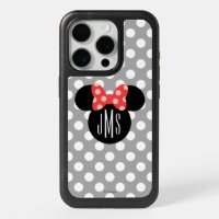 Minnie Polka Dot Head Silhouette | Monogram