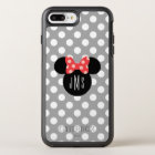 Minnie Polka Dot Head Silhouette | Monogram