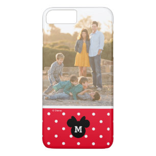 Minnie Red Polka Dot Custom Photo & Monogram iPhone 8 Plus/7 Plus Case