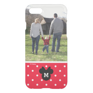 Minnie Red Polka Dot | Custom Photo & Monogram iPhone 7 Case