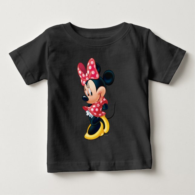 Minnie | Shy Pose Baby T-Shirt (Front)