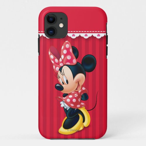 Minnie  Shy Pose iPhone 11 Case