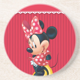 Minnie Shy Pose Drink Coaster