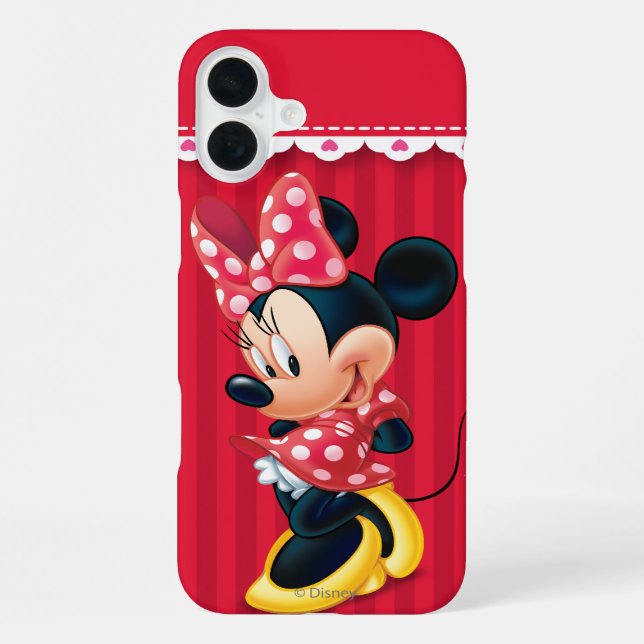 Minnie | Shy Pose Iphone Case (Back)
