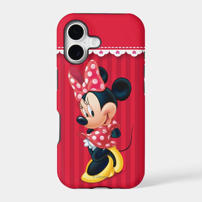 Minnie | Shy Pose Iphone Case (Back)