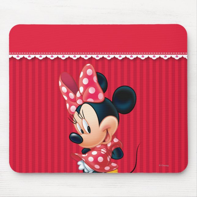Minnie | Shy Pose Mouse Pad (Front)