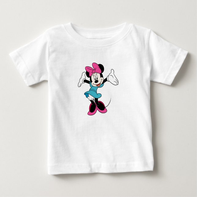 Minnie smiles baby T-Shirt (Front)