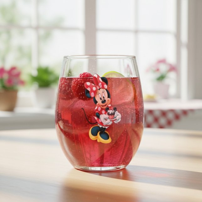 Minnie Stemless Wine Glass (Creator Uploaded)