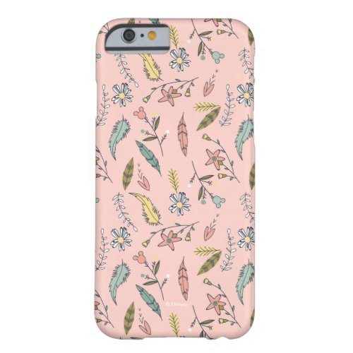 Minnie  Wildflower Pattern Barely There iPhone 6 Case