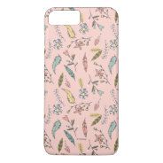 Minnie | Wildflower Pattern Iphone 8 Plus/7 Plus Case at Zazzle