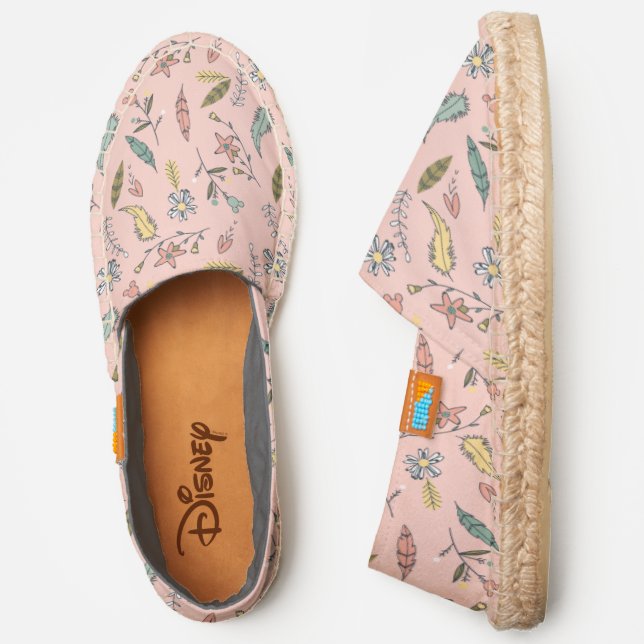 Minnie | Wildflower Pattern Espadrilles (Side)
