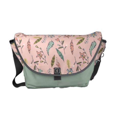 Minnie | Wildflower Pattern Messenger Bag