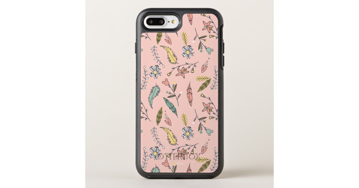 Minnie Wildflower Pattern Otterbox iPhone Case Zazzle
