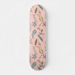 Minnie | Wildflower Pattern Skateboard