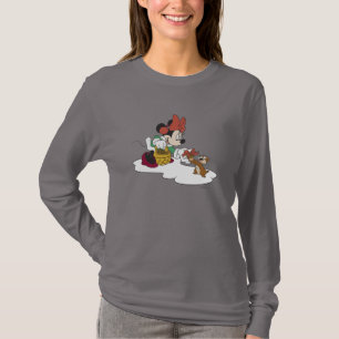 Minnie with a Chipmunk T-Shirt