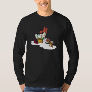 Minnie with a Chipmunk T-Shirt