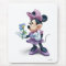 Minnie with flower