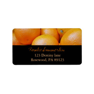 minniemay oranges + black address label