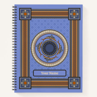 Minoan Blue Dolphins Notebook