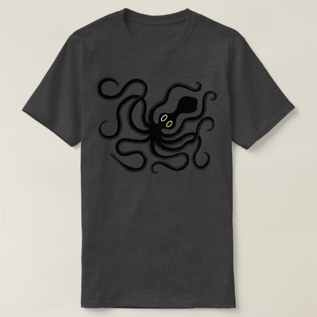 Minoan Octopus  T-Shirt (Design Front)