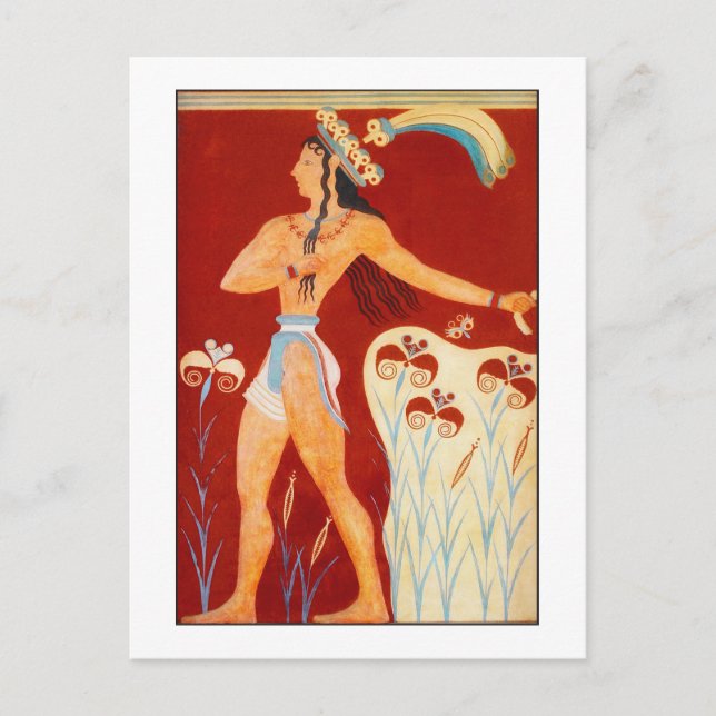 Minoan Prince Postcard (Front)