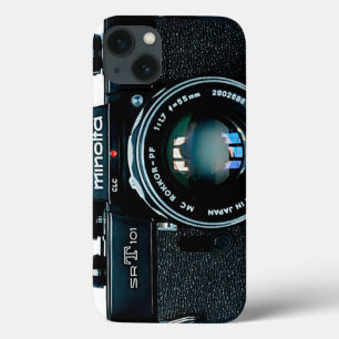 Minolta SR-T 101 Black Vintage Camera iPhone 13 Case