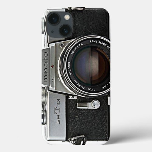 Minolta SR_T 101 Vintage Camera iPhone 13 Case