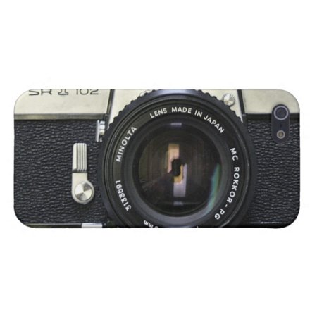 Minolta Srt 102 Iphone 5/5s Old Camera Case