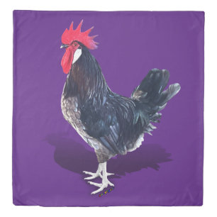 Minorca Rooster Duvet Cover