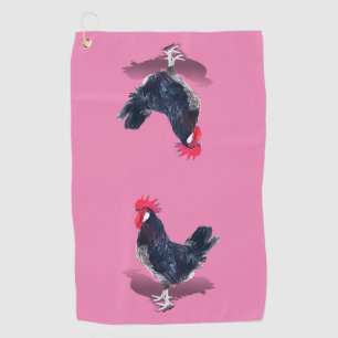 Minorca Rooster Golf Towel