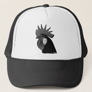 Minorca Rooster Head Trucker Hat