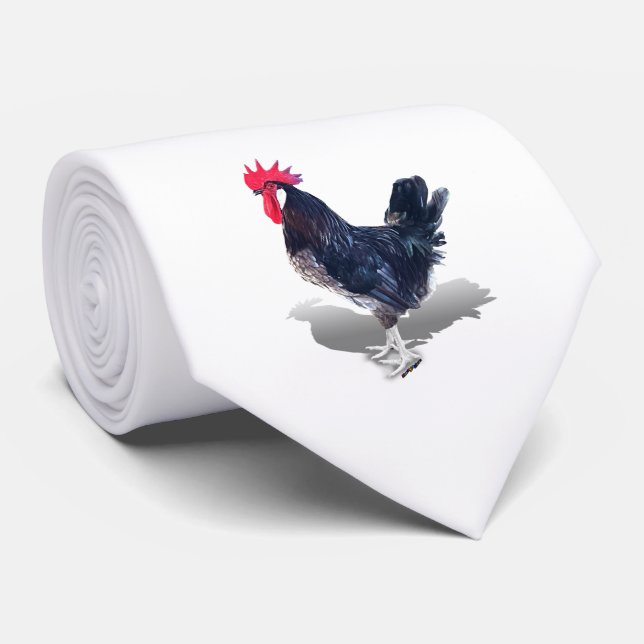 Minorca Rooster Neck Tie (Rolled)