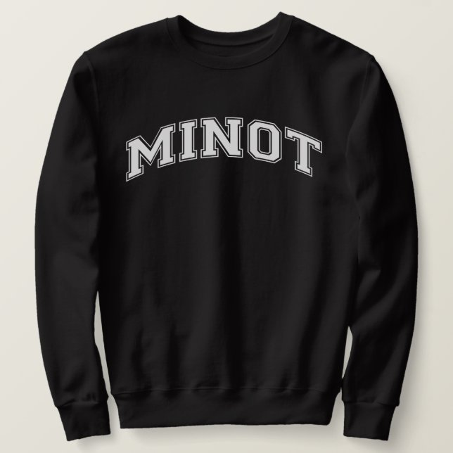 MINOT University-Style Sweater America College (Design Front)
