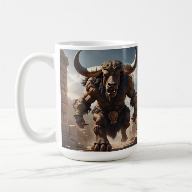 Minotaur Coffee Mug (Left)