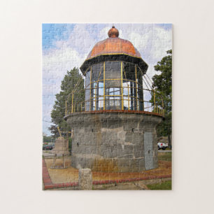 Minots Ledge Lighthouse Lantern Jigsaw Puzzle