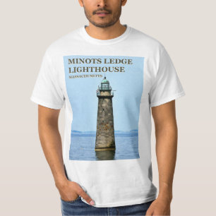 Minots Ledge Lighthouse, Massachusetts T-Shirt