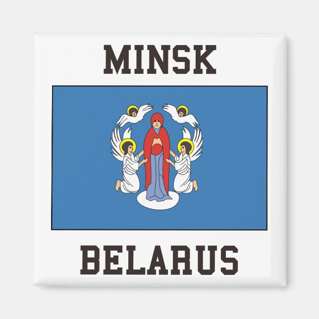 Minsk, Belarus Magnet (Front)