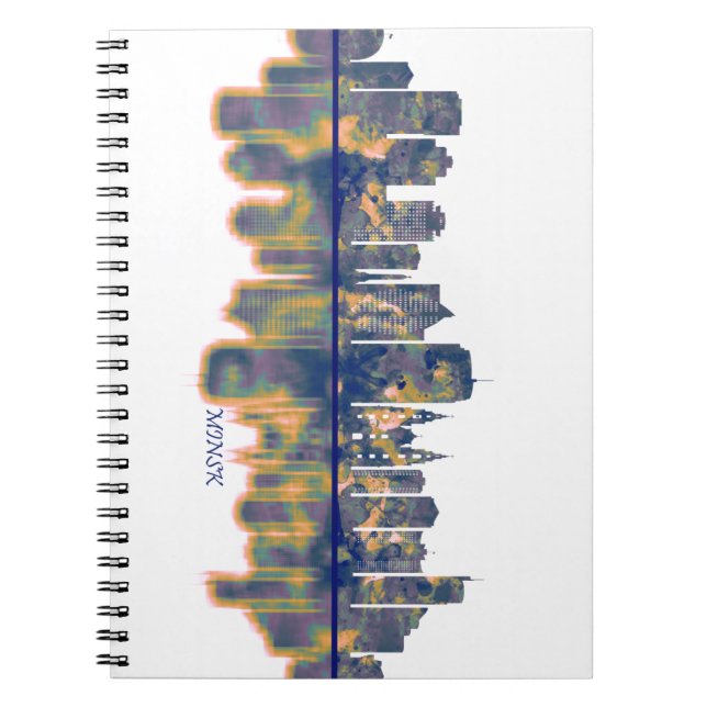 Minsk Skyline Notebook (Front)