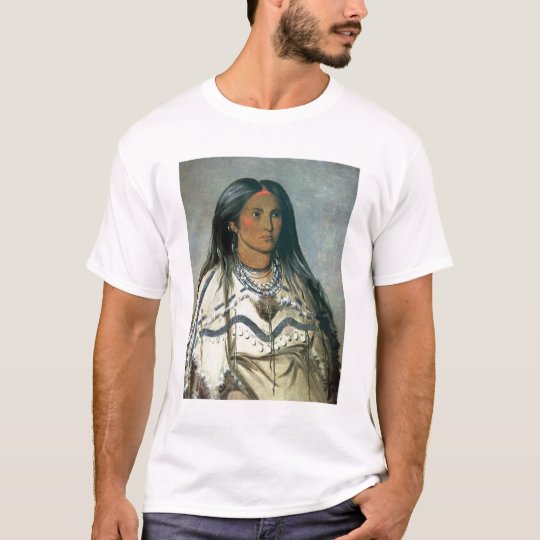 'Mint', a Mandan Indian girl, 1832 (colour litho) T-Shirt