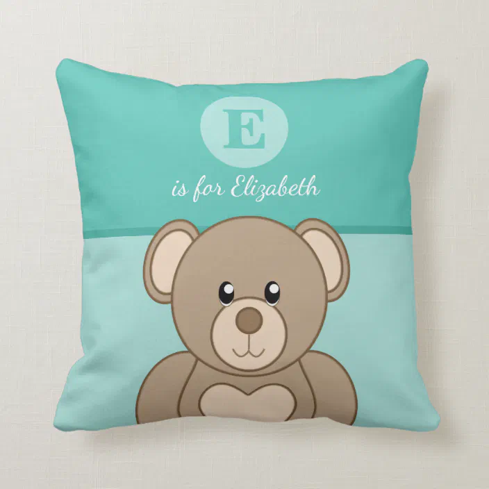 images Teddy Bear Pillow For Babies zazzle