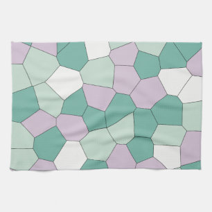 Mint and Lavender Kitchen Towel