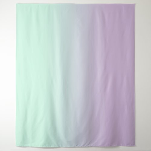 Mint And Lilac Gradient Ombre Photo Backdrop