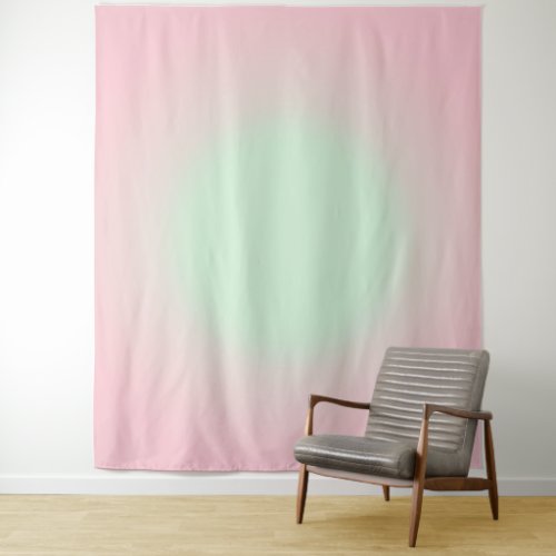 Mint And Pink Gradient Ombre Photo Backdrop