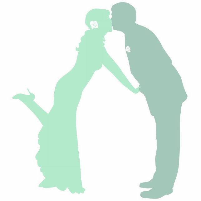 Mint Bride and Groom Statuette (Front)